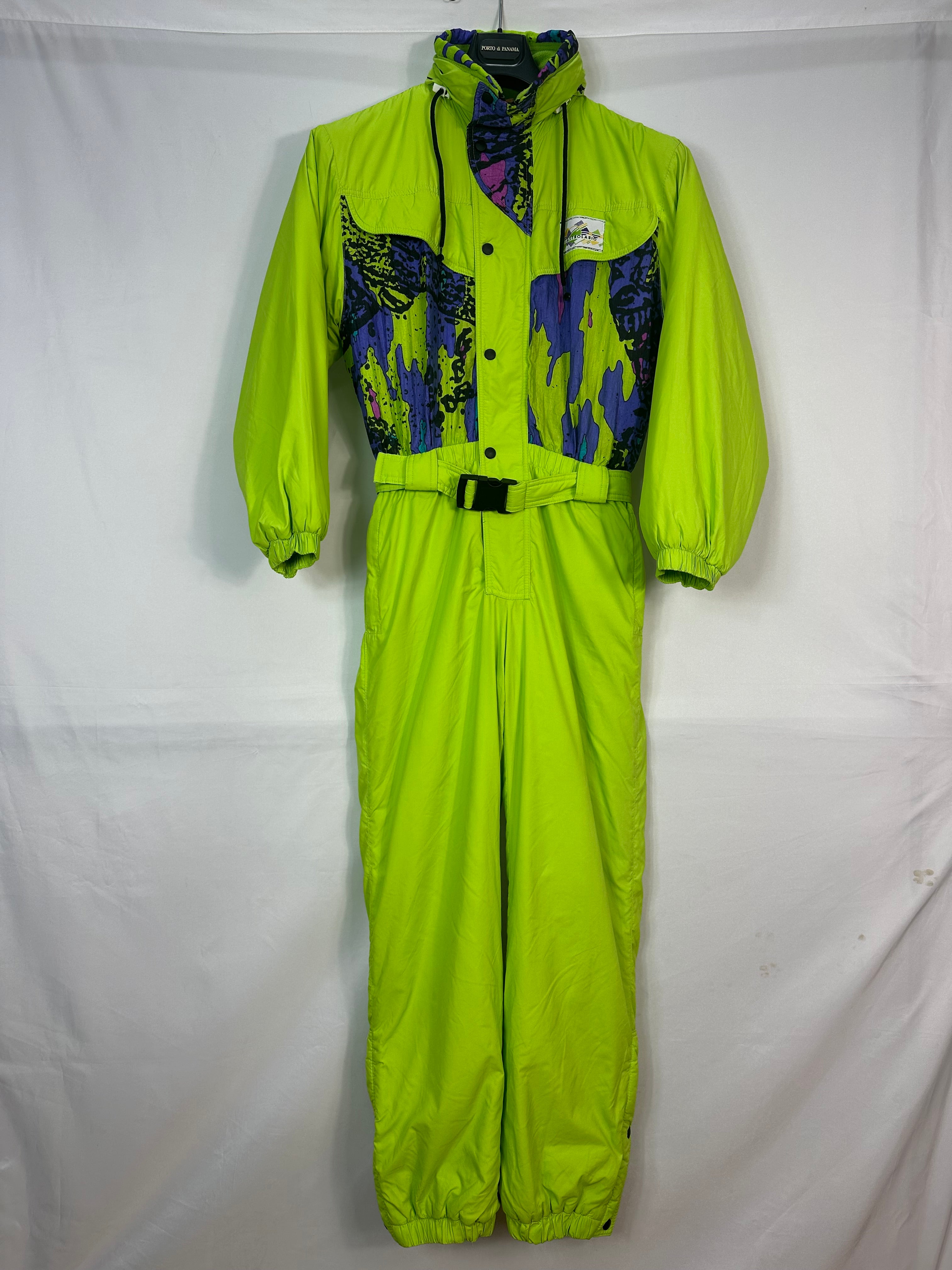 TAGLIA XS -Tuta intera astrolabio verde